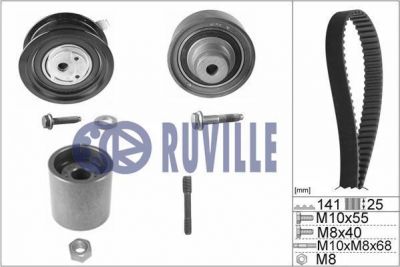 Ruville 5549173 комплект ремня грм на VW POLO Variant (6KV5)
