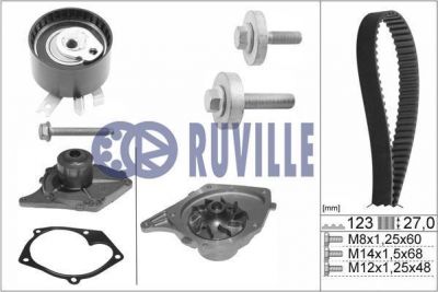 RUVILLE 55581701 Комплект насоса водяного (55581701)