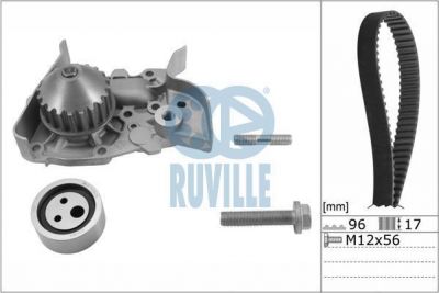 Ruville 55622701 водяной насос + комплект зубчатого ремня на RENAULT MEGANE I (BA0/1_)