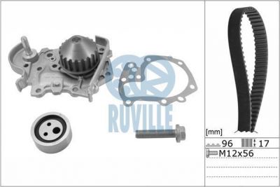 Ruville 55622702 водяной насос + комплект зубчатого ремня на RENAULT LOGAN I универсал (KS_)