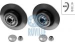 Ruville 5587BD тормозной диск на RENAULT MEGANE II универсал (KM0/1_)
