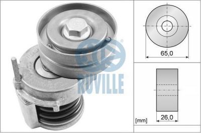 RUVILLE Натяжитель ремня приводного VW GOLF/PASSAT 1.4 TSI 05- (56353)