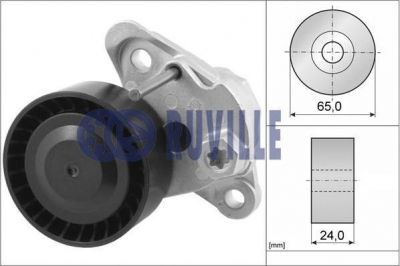 Ruville 56393 натяжная планка, поликлиновой ремень на VW GOLF SPORTSVAN (AM1)