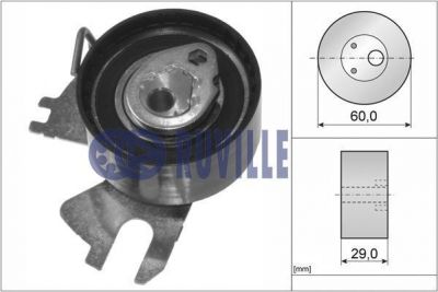 RUVILLE Натяжитель ремня ГРМ FORD/PEUGEOT/CITROEN 2.0HDI 06- (56658)