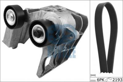 Ruville 5710080 поликлиновой ременный комплект на FORD KA (RB_)