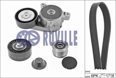 Ruville 5734780 поликлиновой ременный комплект на JEEP PATRIOT (MK74)