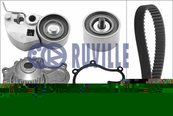 Ruville 58432701 водяной насос + комплект зубчатого ремня на HYUNDAI ACCENT II седан (LC)