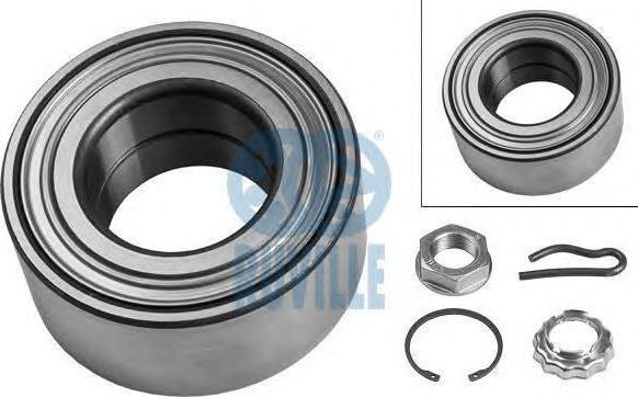 RUVILLE Подшипник ступ.CITROEN BERLINGO/BX/XANTIA/XSARA/ZX/PEUGEOT 205-406 82- пер. (3350.16, 6613)