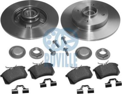 Ruville 6644BD1 комплект тормозов, дисковый тормозной механизм на PEUGEOT 208