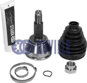RUVILLE ШРУС наруж.ком/кт (ABS) FORD Escort V 1,4/1,6/1,8/1,8D 7/90-12/92 6483685 (6483685, 75207S)