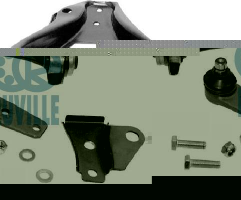 Ruville 935506 рычаг независимой подвески колеса, подвеска колеса на RENAULT CLIO I (B/C57_, 5/357_)
