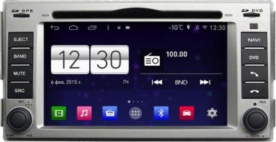 FarCar s160 Hyundai Santa Fe на Android (m008)