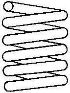 SACHS 996 518 пружина ходовой части на FORD ESCORT VII (GAL, AAL, ABL)