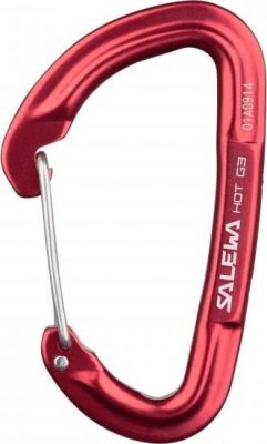 Карабин Salewa Hardware HOT G3 WIRE CARABINER RED (б/р:UNI)