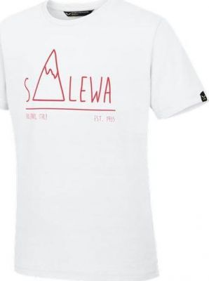 Футболка для активного отдыха Salewa 2017 FREA PEAK DRY K S/S TEE white (Рост:140)