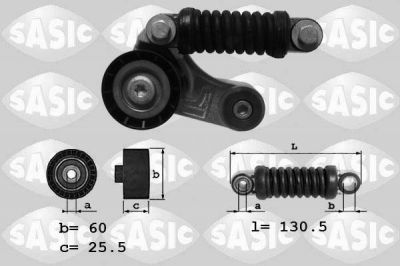 Sasic 1624048 натяжитель ремня, клиновой зубча на VOLVO V40 универсал (VW)