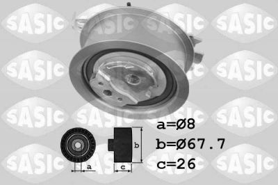 Sasic 1706070 натяжной ролик, ремень грм на VW MULTIVAN V (7HM, 7HN, 7HF, 7EF, 7EM, 7EN)