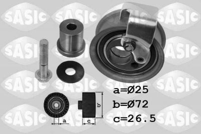 Sasic 1706074 натяжной ролик, ремень грм на AUDI A4 Avant (8D5, B5)