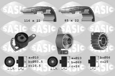 Sasic 1756012 комплект ремня грм на FORD ESCORT VII (GAL, AAL, ABL)