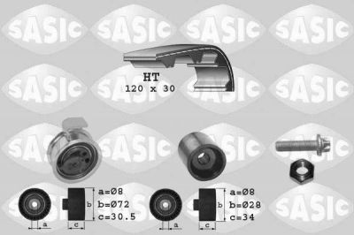 Sasic 1756013 комплект ремня грм на VW PASSAT Variant (3B6)