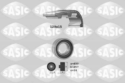 Sasic 1756017 комплект ремня грм на FIAT PUNTO (188)