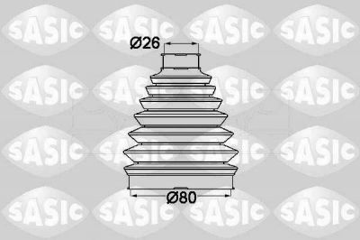 SASIC Пыльник ШРУСа наружный RENAULT Duster 2.0, 16V (7701209251, 1904013)