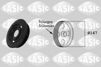 SASIC Шкив коленвала O ext. 147 (2156009)