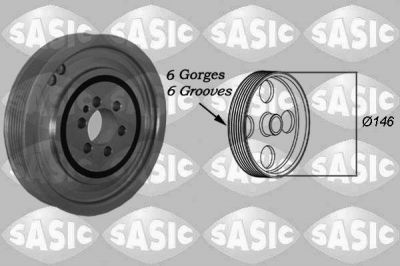 Sasic 2156041 ременный шкив, коленчатый вал на FIAT STILO (192)