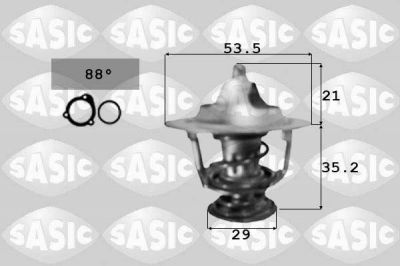 Sasic 3381031 термостат, охлаждающая жидкость на PEUGEOT 405 I Break (15E)