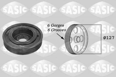 SASIC Шкив к/вала PSA Xantia/Xsara/406 1,8-2,0L 10/96->12/04 (0515K6, 5150K60)