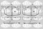 Sasic 6210013 комплект тормозных колодок, дисковый тормоз на RENAULT SUPER 5 (B/C40_)