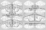 Sasic 6214017 комплект тормозных колодок, дисковый тормоз на RENAULT DUSTER