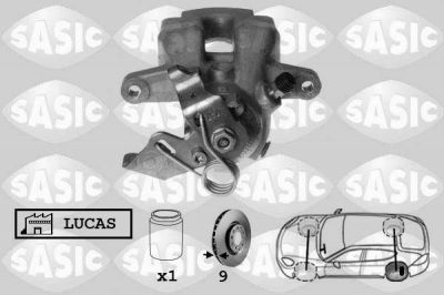 Sasic 6500012 тормозной суппорт на PEUGEOT 308 CC