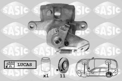 Sasic 6504006 тормозной суппорт на RENAULT MEGANE I (BA0/1_)