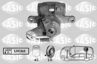 Sasic 6504007 тормозной суппорт на RENAULT MEGANE I (BA0/1_)