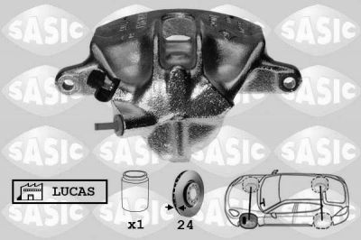 Sasic 6504028 тормозной суппорт на RENAULT LAGUNA I (B56_, 556_)