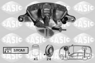 Sasic 6504029 тормозной суппорт на RENAULT LAGUNA I (B56_, 556_)