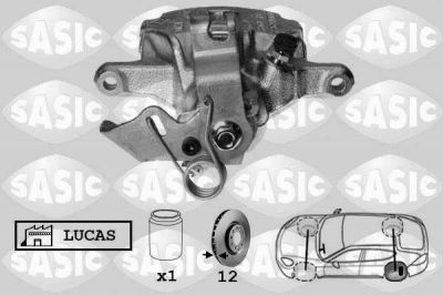 Sasic 6504032 тормозной суппорт на OPEL VIVARO фургон (F7)