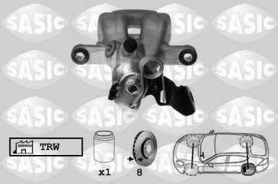 Sasic 6504036 тормозной суппорт на RENAULT CLIO III (BR0/1, CR0/1)