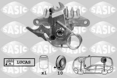 Sasic 6506015 тормозной суппорт на SKODA SUPERB (3U4)