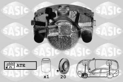 Sasic 6506020 тормозной суппорт на FIAT PALIO Weekend (178DX)