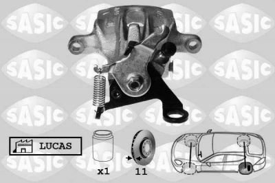 Sasic 6506028 тормозной суппорт на FORD FOCUS (DAW, DBW)