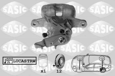 Sasic 6506192 тормозной суппорт на AUDI A3 Limousine (8VS)