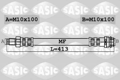 Sasic 6606007 тормозной шланг на MERCEDES-BENZ C-CLASS купе (CL203)