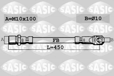 Sasic 6606015 тормозной шланг на SKODA OCTAVIA Combi (1U5)