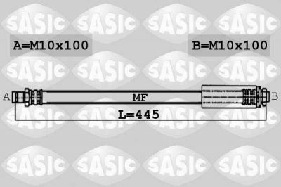 Sasic 6606031 тормозной шланг на FORD FOCUS II седан (DA_)