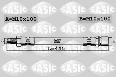 Sasic 6606110 тормозной шланг на FORD FOCUS II седан (DA_)