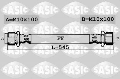 Sasic 6606191 тормозной шланг на AUDI A3 (8P1)