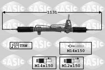 Sasic 7006054 рулевой механизм на FIAT CROMA (154)