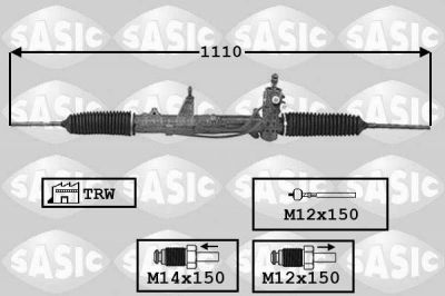 Sasic 7006055 рулевой механизм на FIAT TIPO (160)